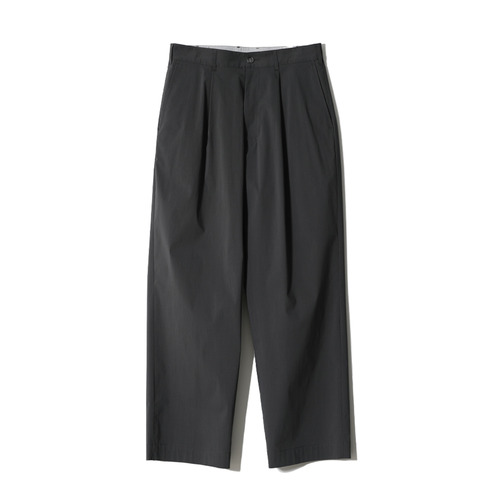 22SS Heights Stretch Wide Pants Charcoal