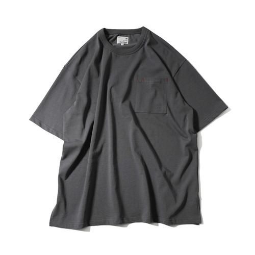 22SS Lawrence Short Sleeve Pocket T-shirt Charcoal