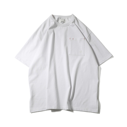 22SS Lawrence Short Sleeve Pocket T-shirt White