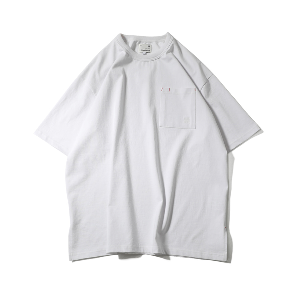[Restock] 22SS Lawrence Short Sleeve Pocket T-shirt White