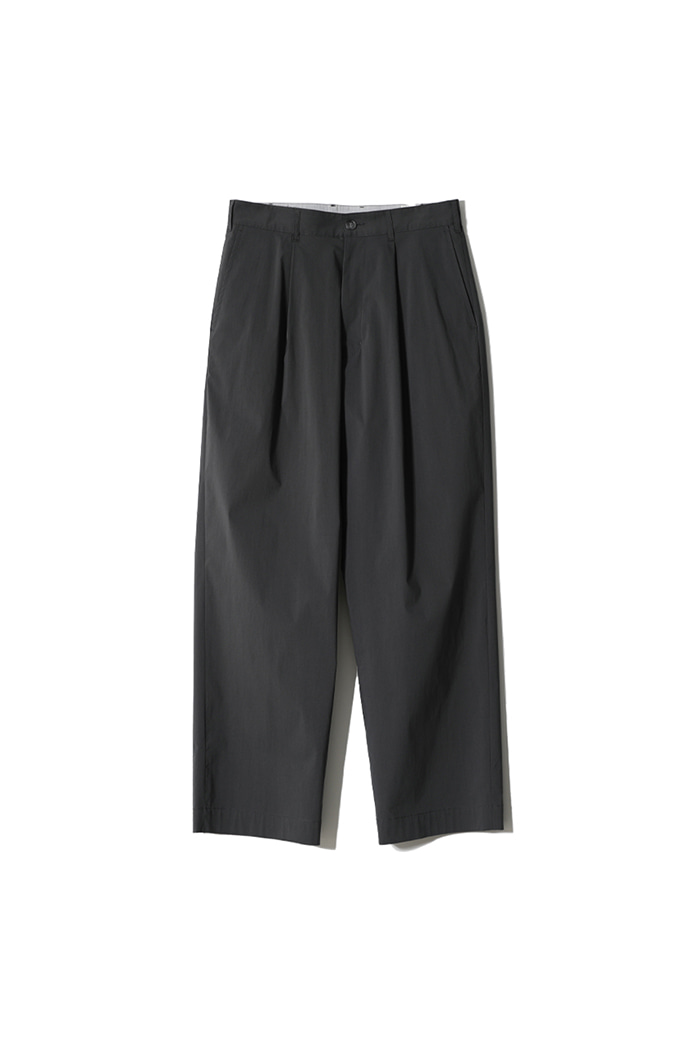 [Restock] 22SS Heights Stretch Wide Pants Charcoal