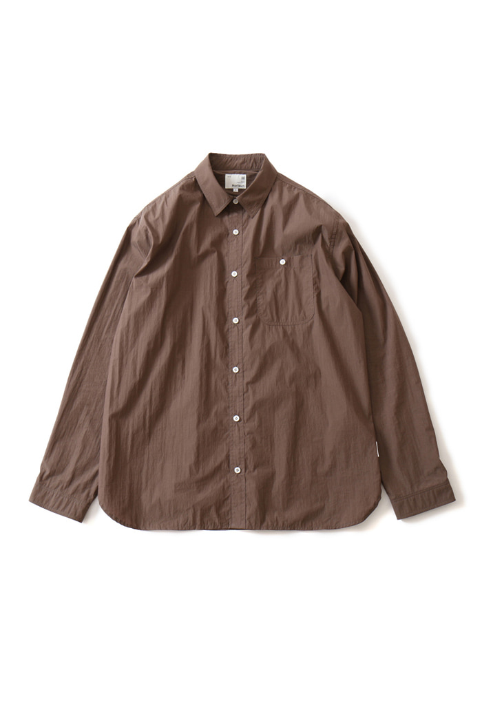 Dundas Cotton Nylon Shirts Brown
