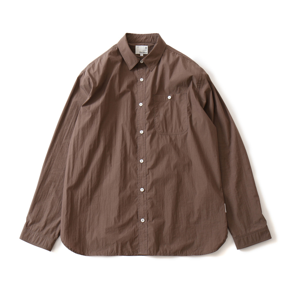 Dundas Cotton Nylon Shirts Brown